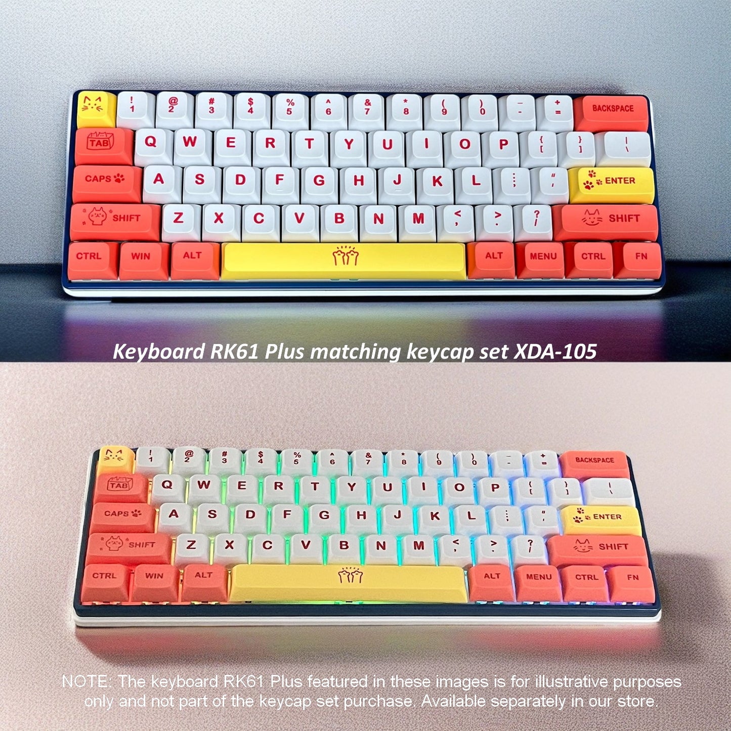 XDA-105: keycap set