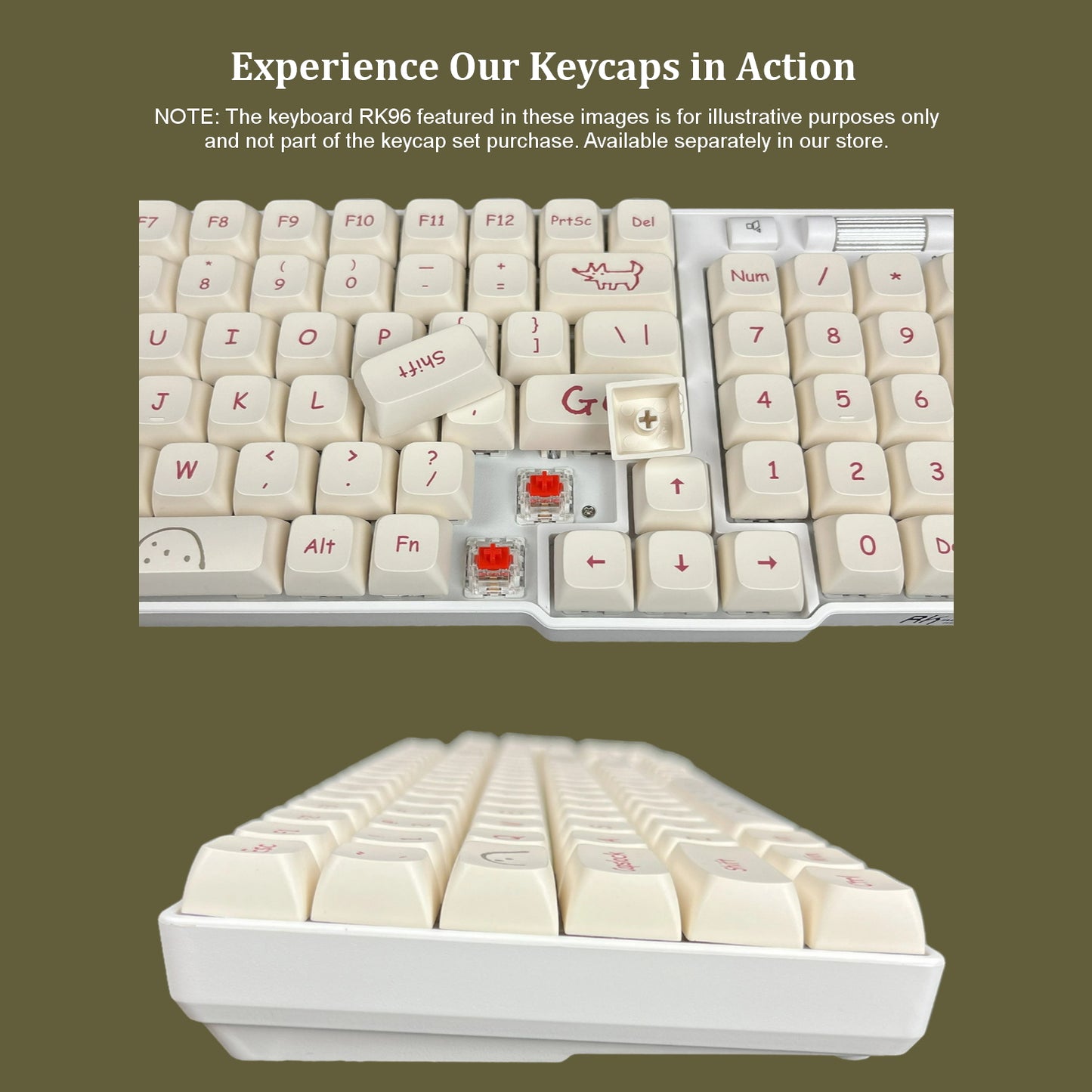 XDA-8: keycap set