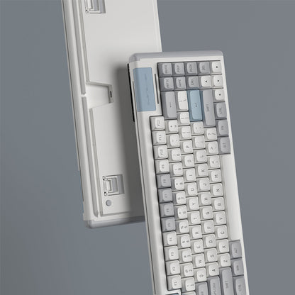 Dustsilver K84 Grey Hotswap Wired Mechanical Keyboard