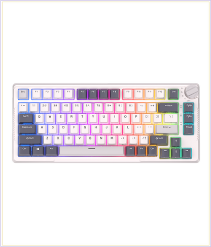 Royal Kludge RK-H81: Tri-mode,Hot-swappable, Gasket-mounted Keyboard