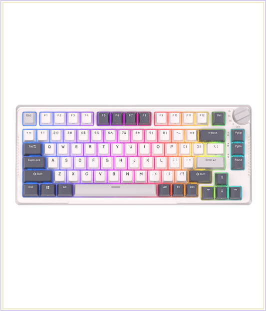 Royal Kludge RK-H81: Tri-mode,Hot-swappable, Gasket-mounted Keyboard