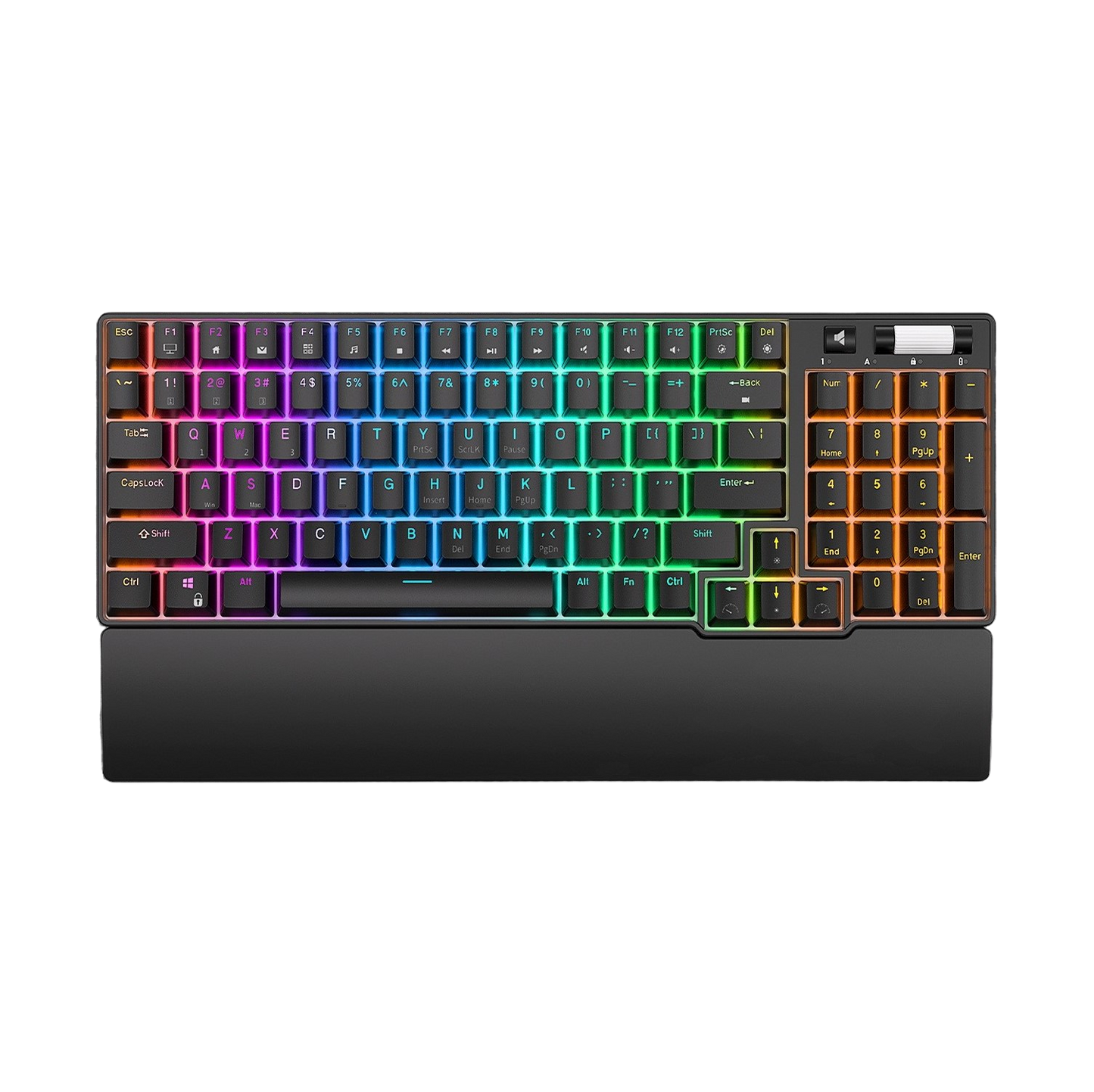 Royal Kludge RK96 Ergonomic Keyboard with Wrist Rest