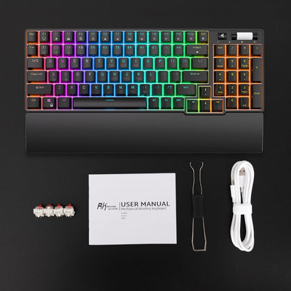 Royal Kludge RK96 Ergonomic Keyboard with Wrist Rest