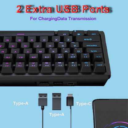 Royal Kludge RK98 Wireless Ergonomic Keyboard